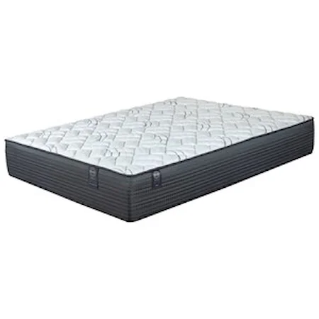 Queen Firm Pocketed Coil Mattress and Basic Adjustable Base